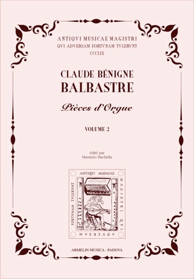 C. Balbastre et al.: Pièces d'Orgue vol. 2