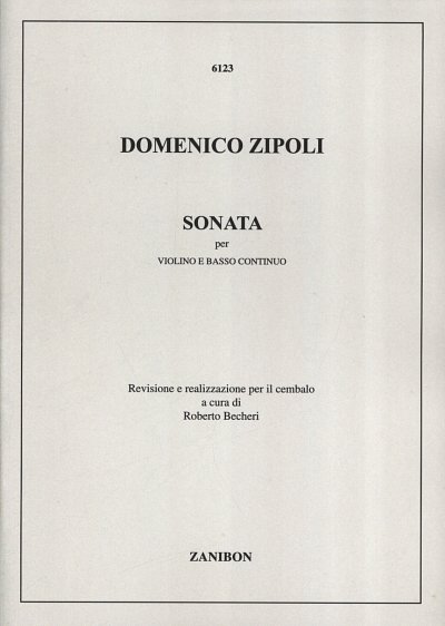D. Zipoli: Sonata, VlKlav (KlavpaSt)