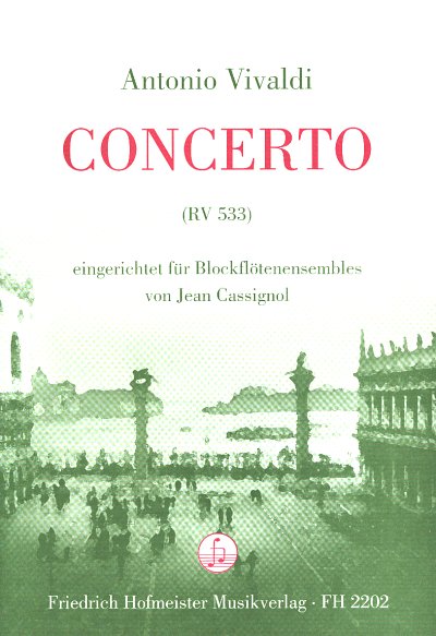 A. Vivaldi: Konzert F-Dur RV533 (Pa+St)