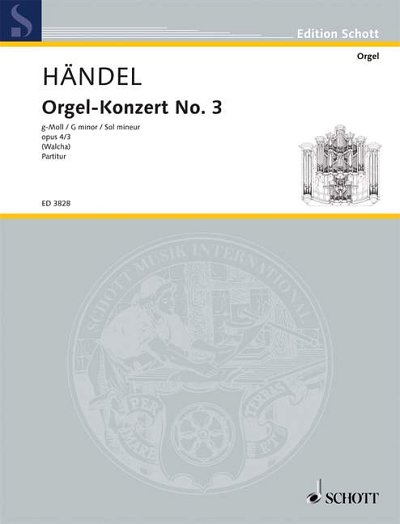 DL: G.F. Händel: Orgel-Konzert Nr. 3 g-Moll, 2ObFagStr (Part
