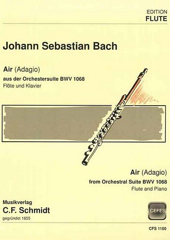 B.J. Sebastian: Air (Adagio) BWV 1068, FlKlav (Pa+St)