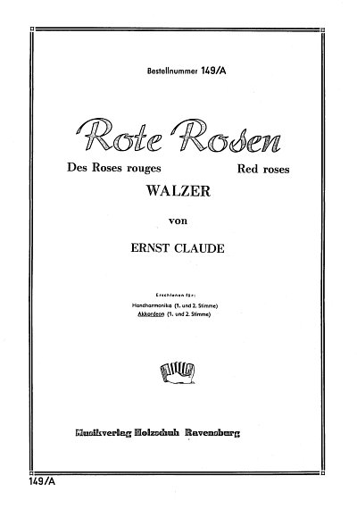 Claude E.: Rote Rosen, Walzer