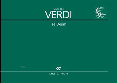 G. Verdi: Te Deum (Orgpa)
