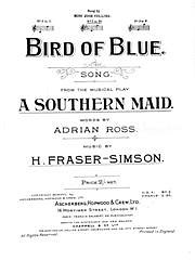 DL: H. Fraser-Simson: Bird Of Blue, GesKlav