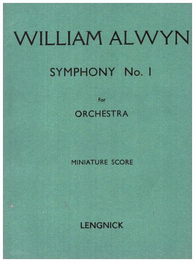 W. Alwyn: Symphony Nr 1 (Stp)