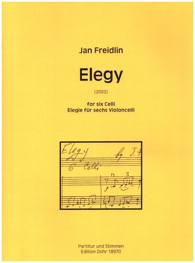 J. Freidlin: Elegy, 6Vc (Pa+St)