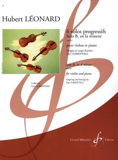 6 Solos Progressifs Opus 62 B En La Mineu, VlKlav (KlavpaSt)