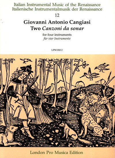 Cangiasi Giovanni Antonio: 2 Canzoni Da Sonar Italian Instru