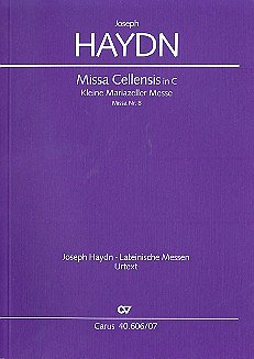 J. Haydn: Missa Cellensis in C, GesGchOrchOr (Stp)