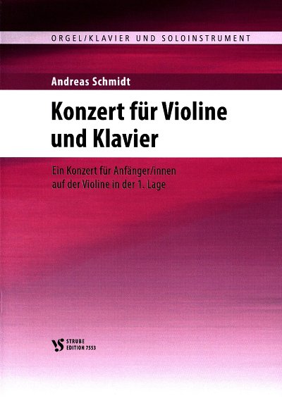 A. Schmidt: Violinkonzert , VlKlav (KlavpaSt)