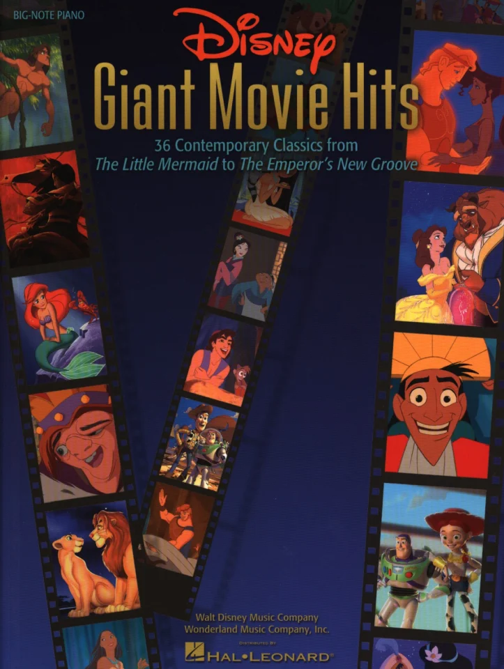 Disney Giant Movie Hits, Klav (SB) (0)