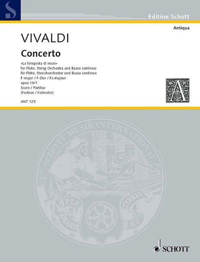 DL: A. Vivaldi: Concerto Nr. 1 F-Dur (Part.)