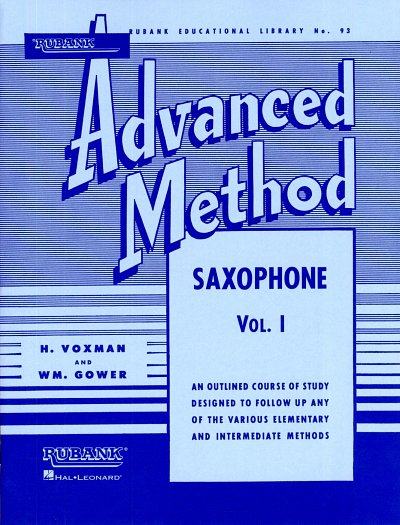 H. Voxman: Rubank Advanced Method - Saxophone Vol., Sax (Bu)