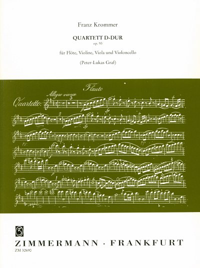 F. Krommer: Quartett D-Dur op. 93