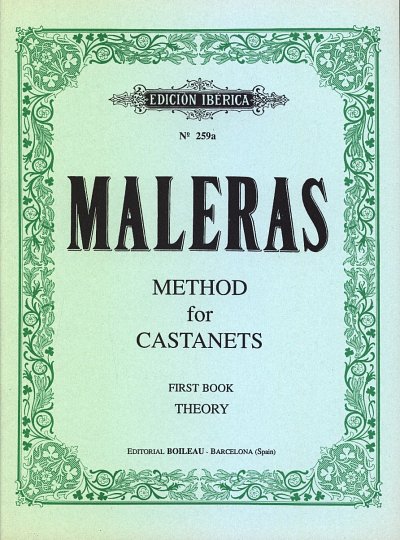Maleras, E., Método de castañuelas Curso 1§ Teor.inglés Cast