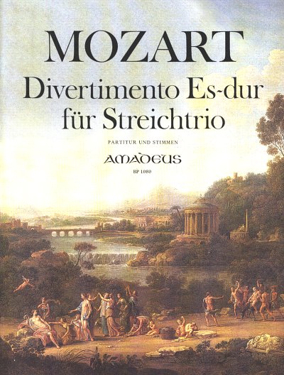 W.A. Mozart: Divertimento Es-Dur Kv 563, VlVlaVc (Pa+St)