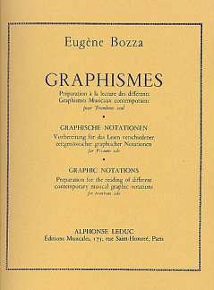 E. Bozza: Graphismes, Pos