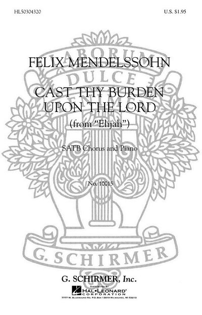 F. Mendelssohn Barth: Cast Thy Burden, GchKlav (Chpa)