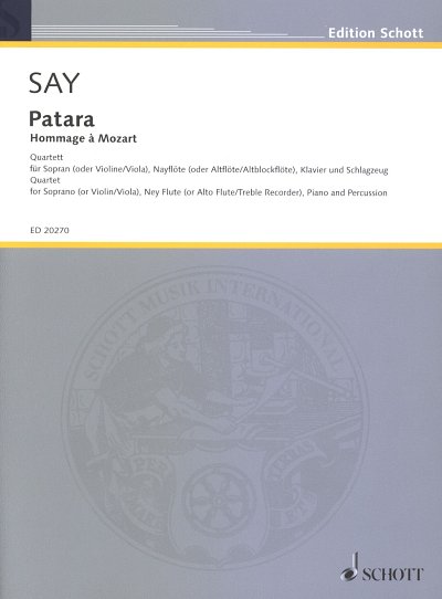 J.S. Bach: Patara op. 17  (Pa+St)