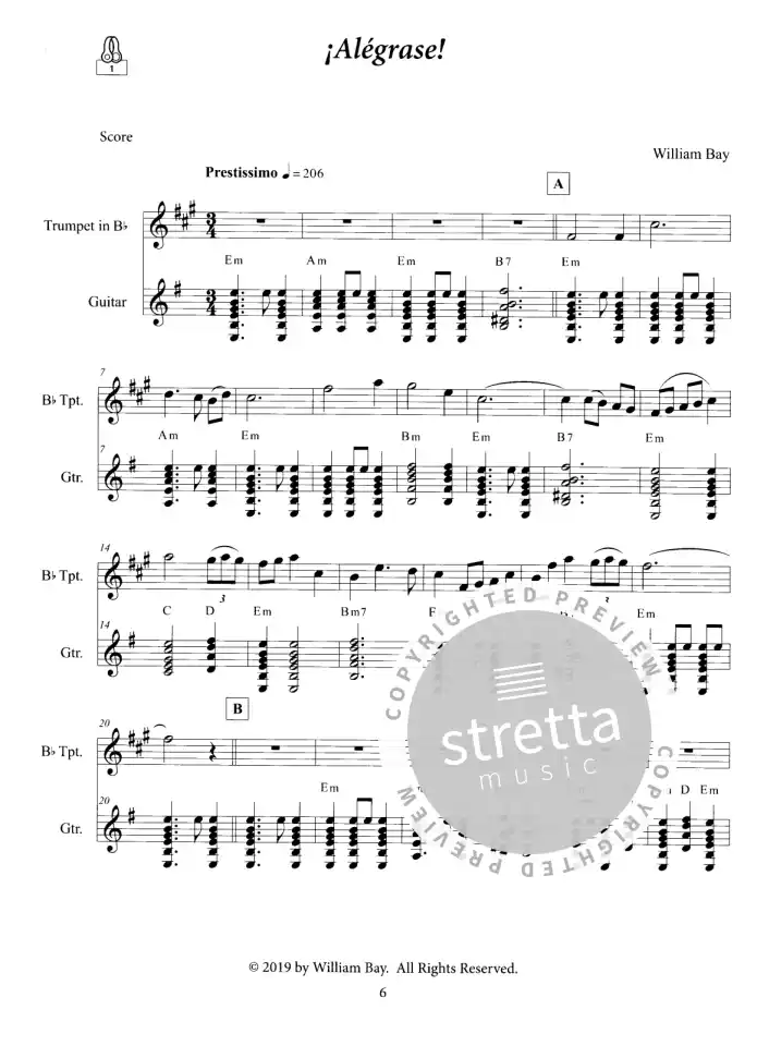 W. Bay: Trumpet and Guitar, TrpB1-2Git (Pa+StMed) (1)
