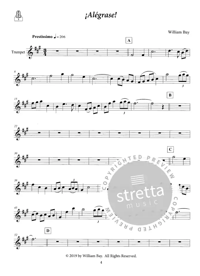 W. Bay: Trumpet and Guitar, TrpB1-2Git (Pa+StMed) (5)