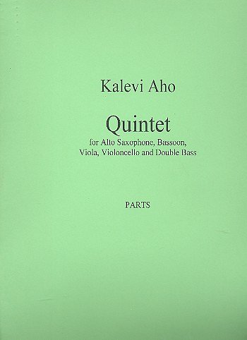 K. Aho: Quintet (Stsatz)