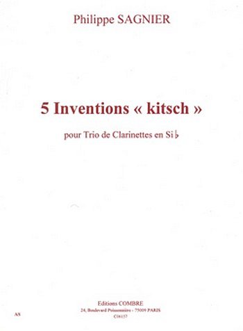 P. Sagnier: Inventions ''kitsch'' (5) (Bu)