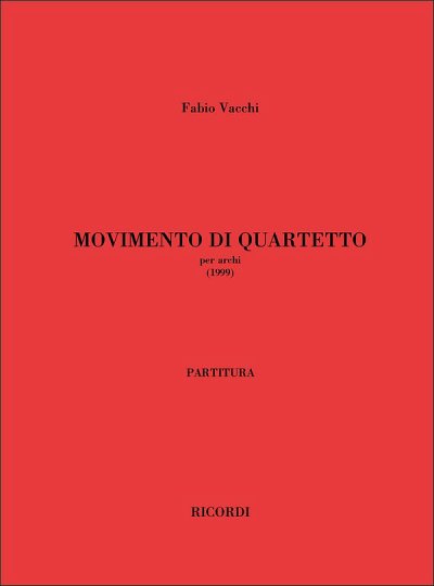 Movimento Di Quartetto, Stro (Part.)