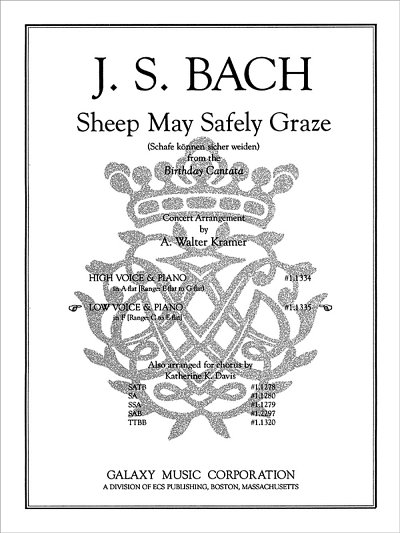 J.S. Bach: Sheep May Safely Graze (Bu)