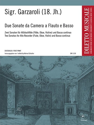 Garzaroli S.: 2 Sonaten Diletto Musicale
