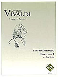 A. Vivaldi: L'Estro Armonico, Concerto no 1, R, 4Git (Pa+St)