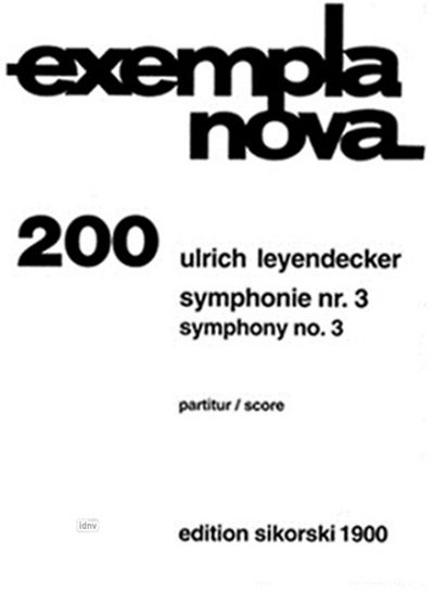 Leyendecker Ulrich: Sinfonie 3