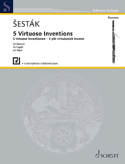 Z. Šesták: 5 vituose Inventionen
