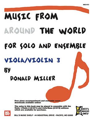 Music From Around The World For Solo and Ensemble, Va