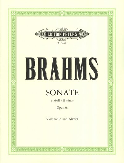 J. Brahms: Sonate Op 38