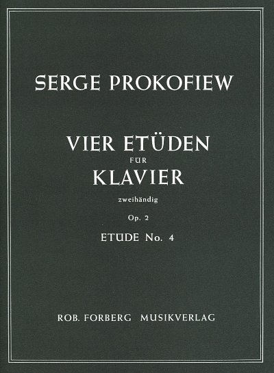 S. Prokofjew: Etüde op. 2/1, Klav
