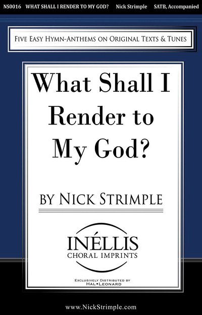 What Shall I Render to My God?, GchKlav (Chpa)