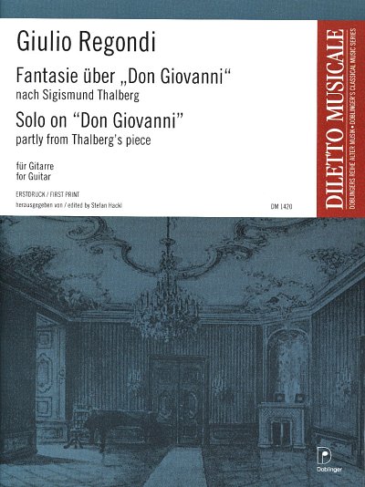 Regondi Giulio: Phantasie Ueber Don Giovanni Nach Sigismund 
