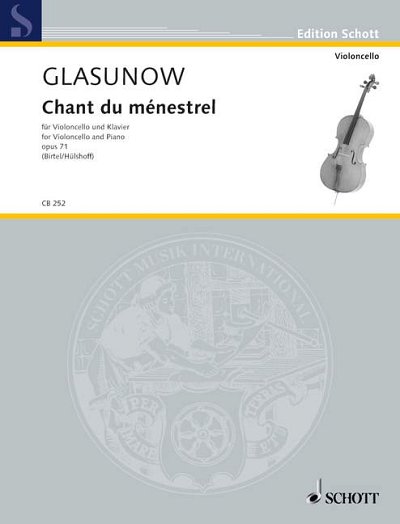 DL: A. Glasunow: Chant du ménestrel, VcKlav