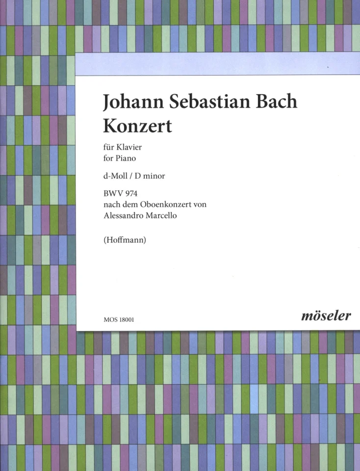 J.S. Bach: Konzert D-Moll Bwv 974 Nach Marcello (0)