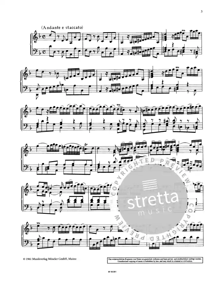 J.S. Bach: Konzert D-Moll Bwv 974 Nach Marcello (1)