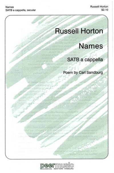 R. Horton: Names, GCh4 (Chpa)
