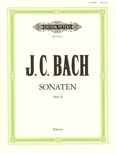 J.C. Bach: Sonaten für Klavier - Band 2