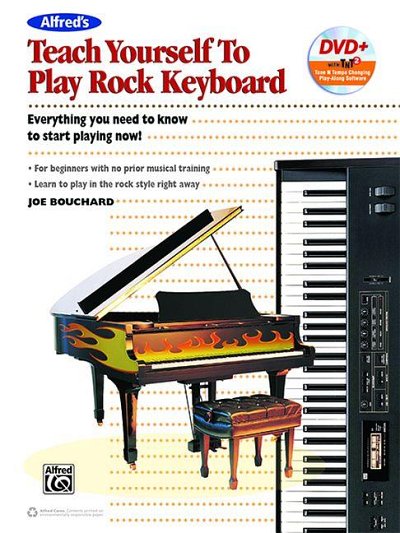 Alfred's Teach Yourself to Play Rock Keyboard, Key (+DVD)