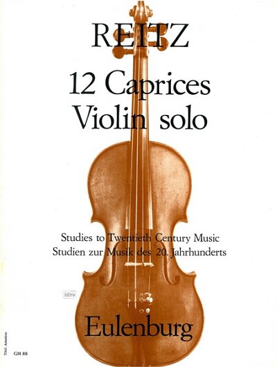 H. Reitz: 12 Caprices op. 3, Viol