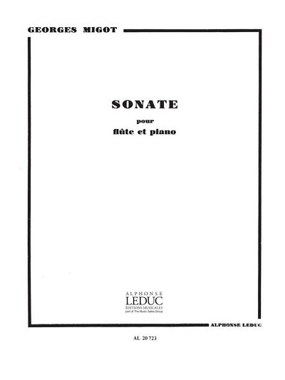 G. Migot: Sonate en 5 Parties, FlKlav (KlavpaSt)
