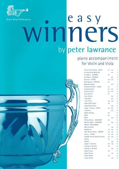 P. Lawrance: Easy Winners for Violin/Viola (Bu)