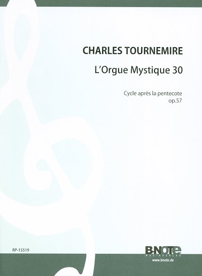 C. Tournemire i inni: L Orgue Mystique 30 op.57