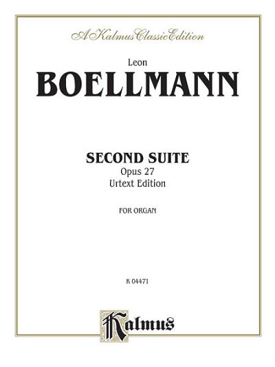 Second Suite, Op. 27 (Urtext), Org (EA)