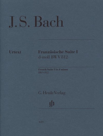 J.S. Bach: Französische Suite I d-moll BWV 812, Klav